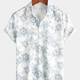White Hawaiian Breathable - Short-Sleeve Summer Shirt