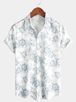 White Hawaiian Breathable - Short-Sleeve Summer Shirt