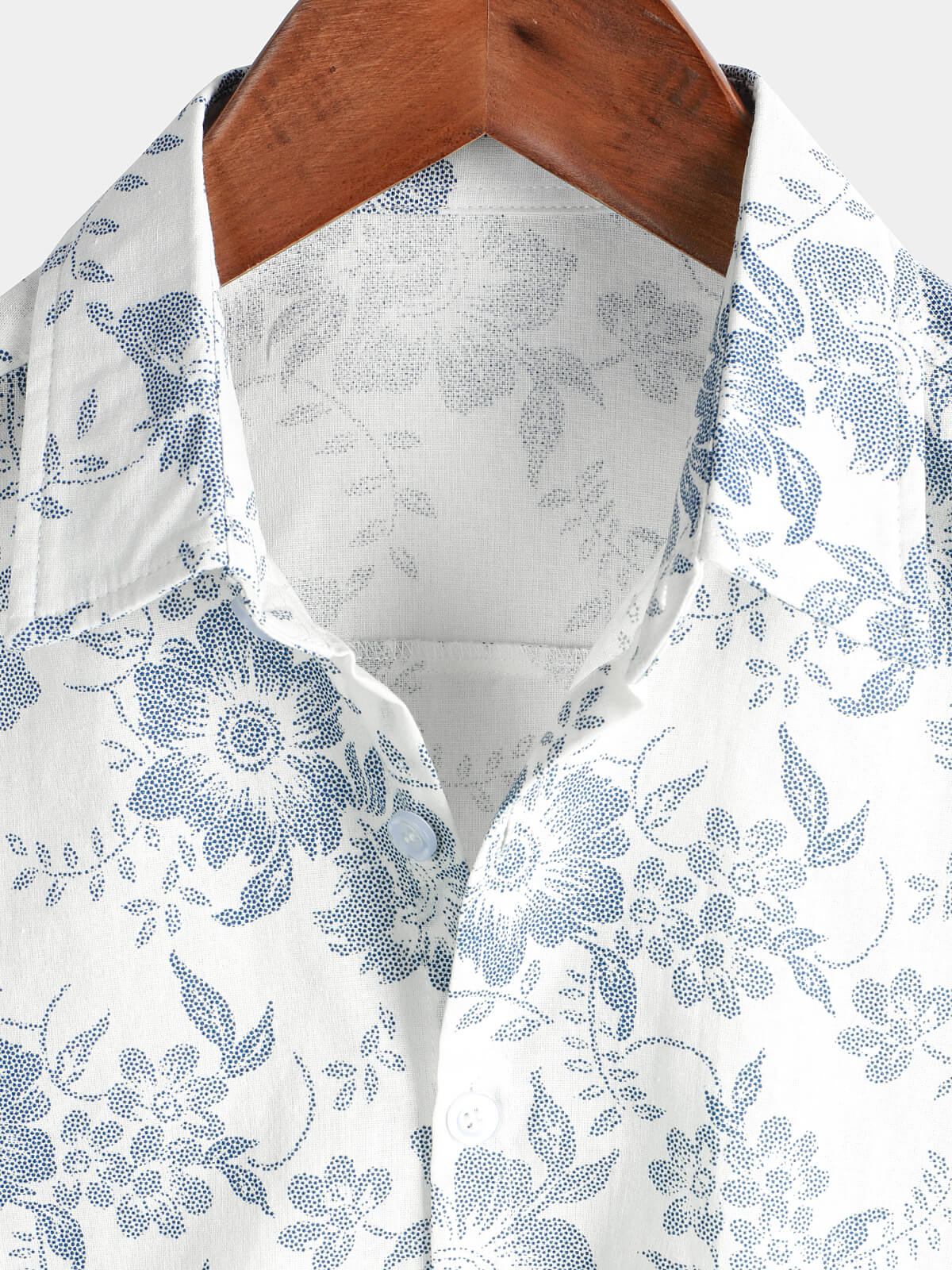 White Hawaiian Breathable - Short-Sleeve Summer Shirt
