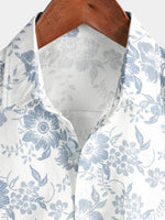 White Hawaiian Breathable - Short-Sleeve Summer Shirt