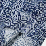 Blue Geometric Vintage Shirt