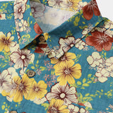 Light Blue Vintage Floral Shirt