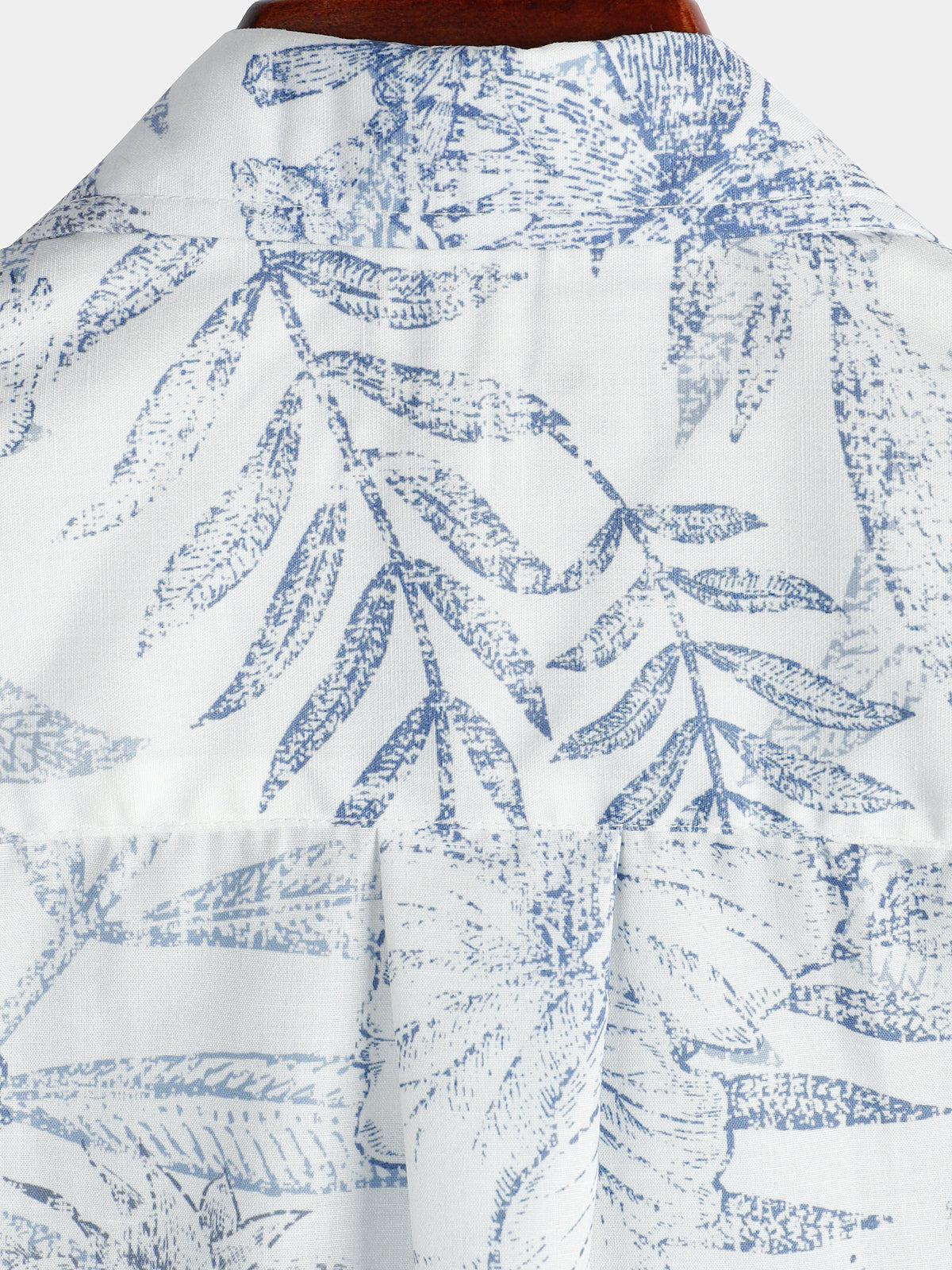White Hawaiian Short Sleeve Shirt with Retro Floral Print