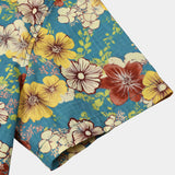 Light Blue Vintage Floral Shirt