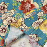 Light Blue Vintage Floral Shirt