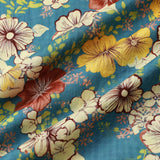 Light Blue Vintage Floral Shirt