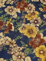 Navy Vintage Floral Shirt