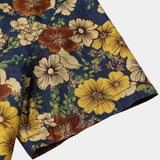 Navy Vintage Floral Shirt