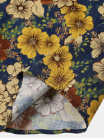 Navy Vintage Floral Shirt