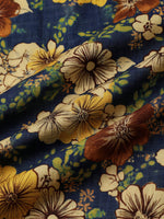 Navy Vintage Floral Shirt