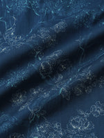 Blue Floral Summer Shirt