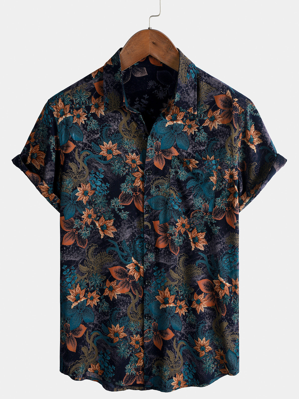 Retro Vintage Floral Shirt