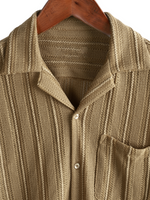 Lace Short-Sleeve Summer Shirt, Casual with Buttons, Perfect for the Beach