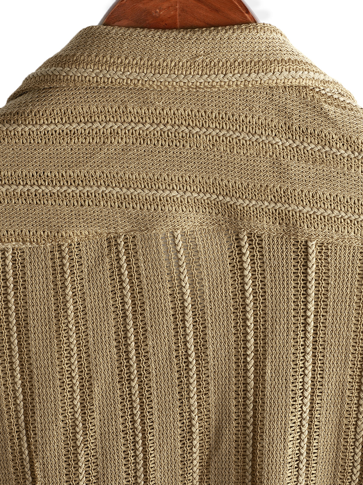 Lace Short-Sleeve Summer Shirt, Casual with Buttons, Perfect for the Beach