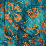 Hawaiian Short-Sleeve Floral Print Shirt with Pocket