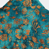 Hawaiian Short-Sleeve Floral Print Shirt with Pocket