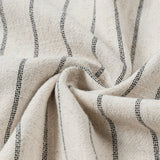 Beige Striped Casual Short Sleeve Shirt