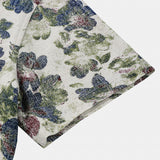 Floral Print Beach Style Short Sleeve Shirt