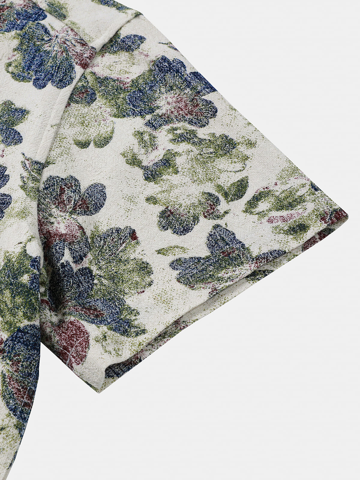 Floral Print Beach Style Short Sleeve Shirt