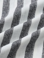 Striped Lightweight Breathable Relaxed Summer Short Sleeve Shirt