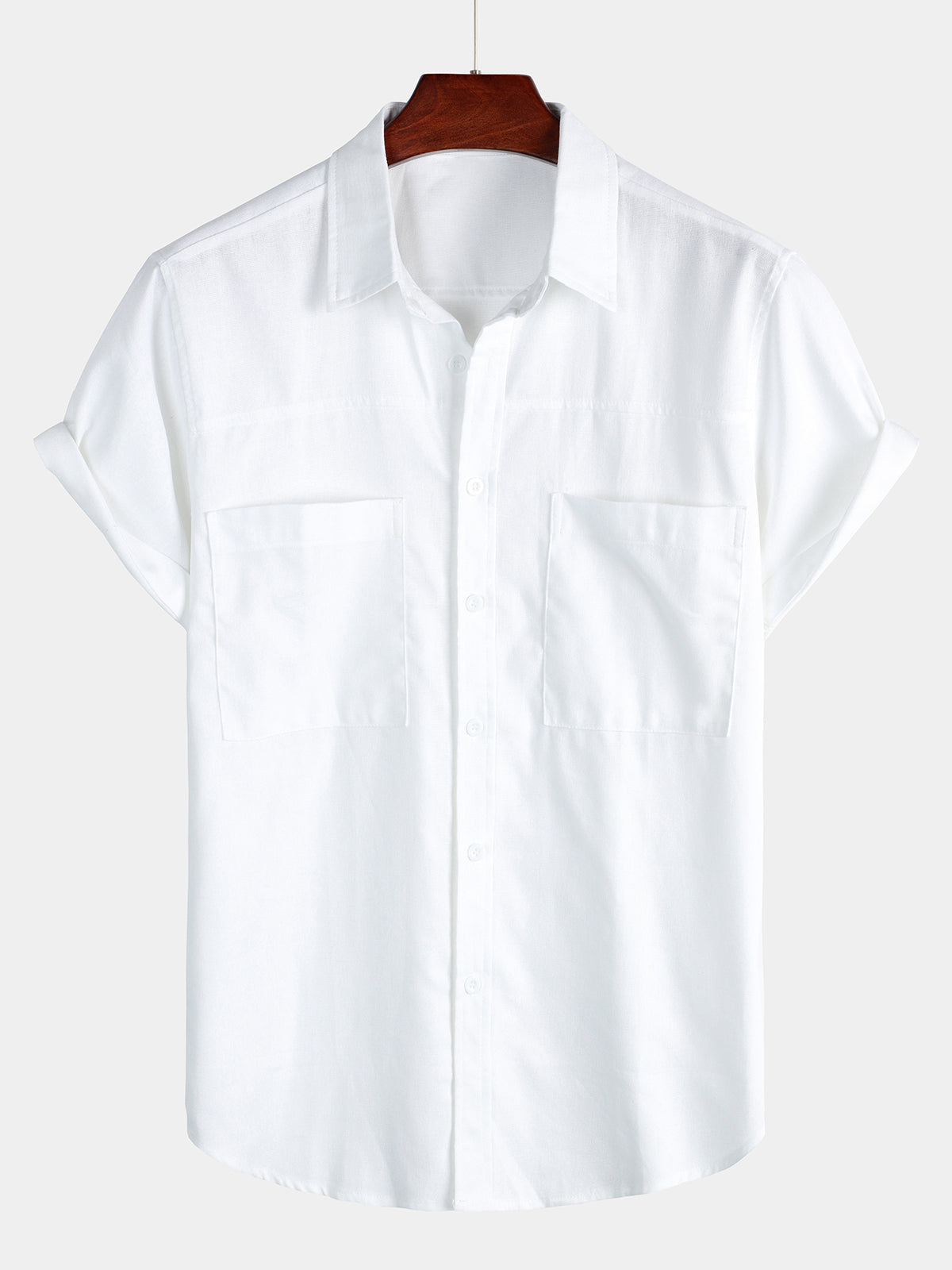 Short-Sleeve Shirt with Chest Pockets