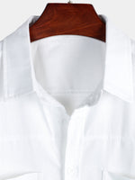 Short-Sleeve Shirt with Chest Pockets