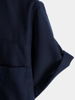 Short-Sleeve Shirt with Chest Pockets