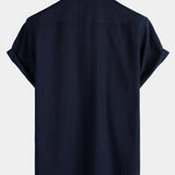 Short-Sleeve Shirt with Chest Pockets
