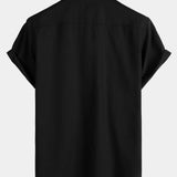 Short-Sleeve Shirt with Chest Pockets