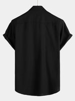 Short-Sleeve Shirt with Chest Pockets