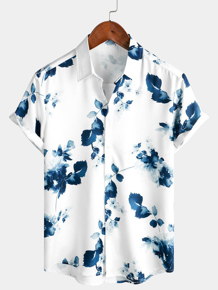Summer Vacation Beach Shirt, Short Sleeves