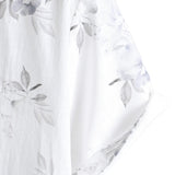 Short Sleeve Shirt with Floral Pattern for Men