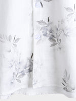 Short Sleeve Shirt with Floral Pattern for Men