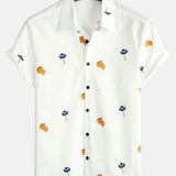 White Hawaiian Short Sleeve Shirt