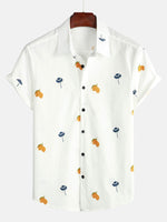 White Hawaiian Short Sleeve Shirt