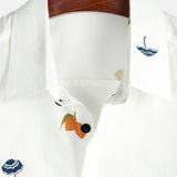 White Hawaiian Short Sleeve Shirt
