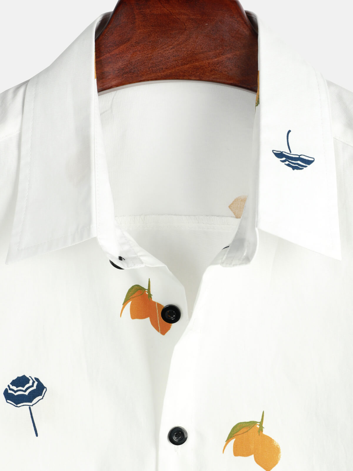 White Hawaiian Short Sleeve Shirt