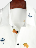 White Hawaiian Short Sleeve Shirt