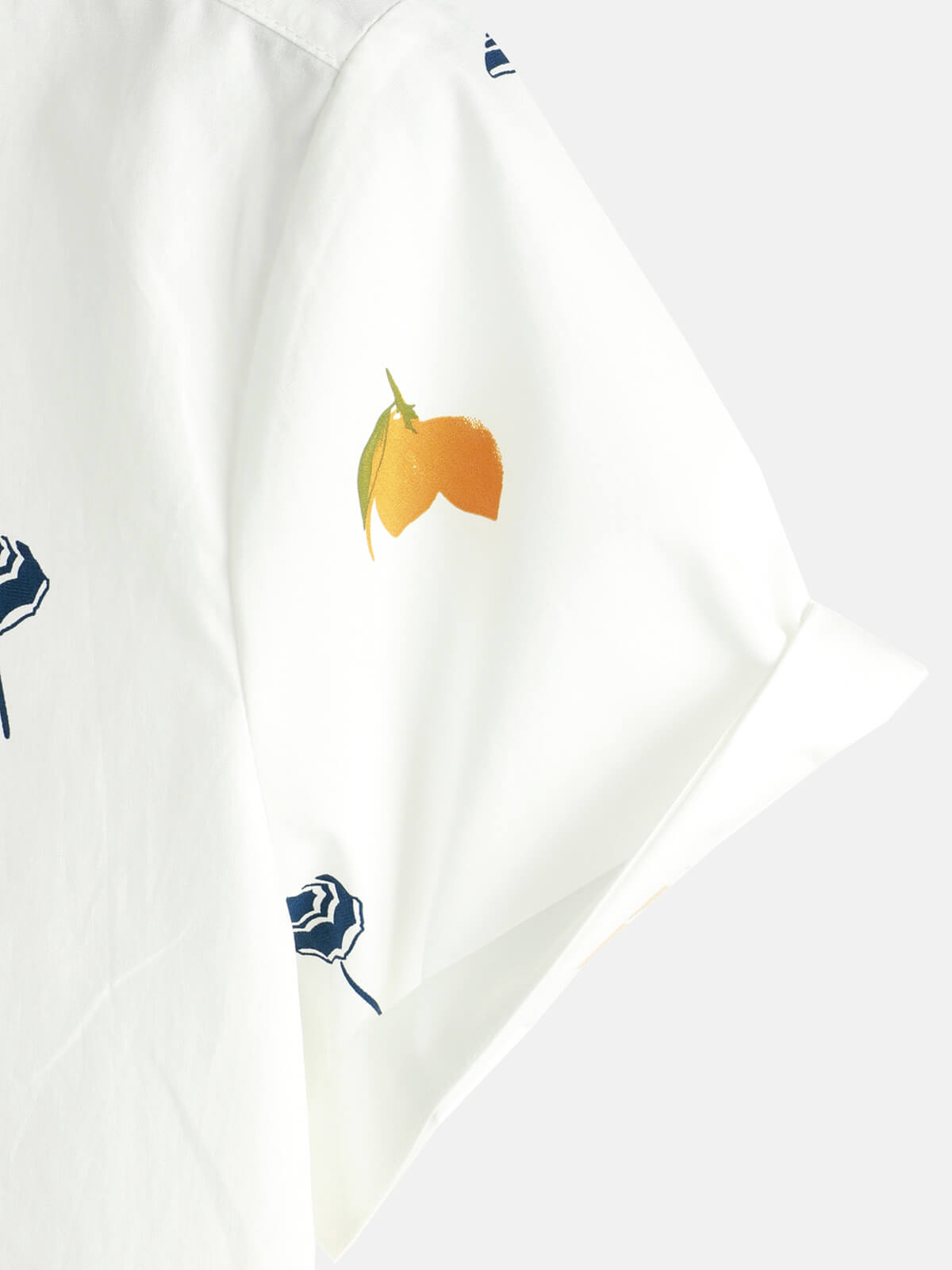 White Hawaiian Short Sleeve Shirt