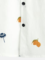 White Hawaiian Short Sleeve Shirt