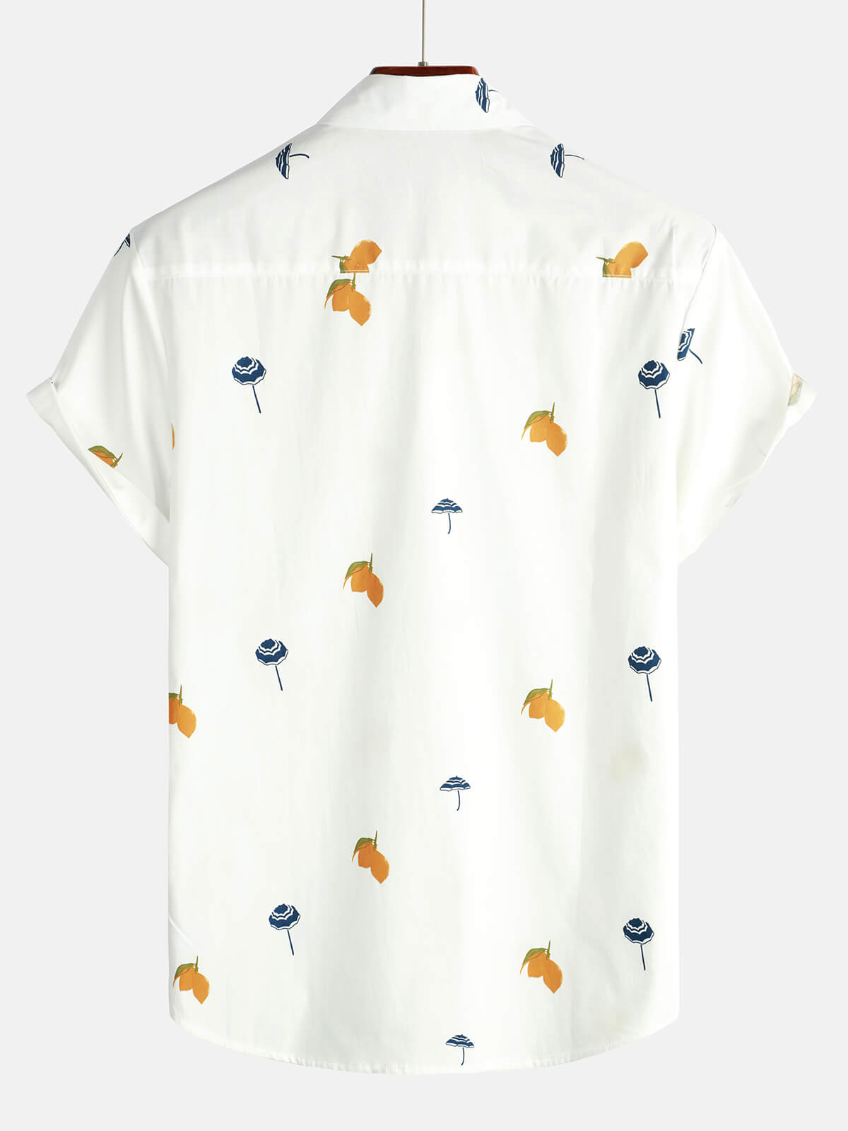 White Hawaiian Short Sleeve Shirt