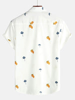 White Hawaiian Short Sleeve Shirt