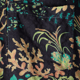 Hawaiian Short-Sleeve Botanical Print Pocket Shirt