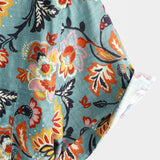 Short-Sleeve Print Pocket Shirt