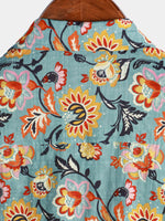 Short-Sleeve Print Pocket Shirt