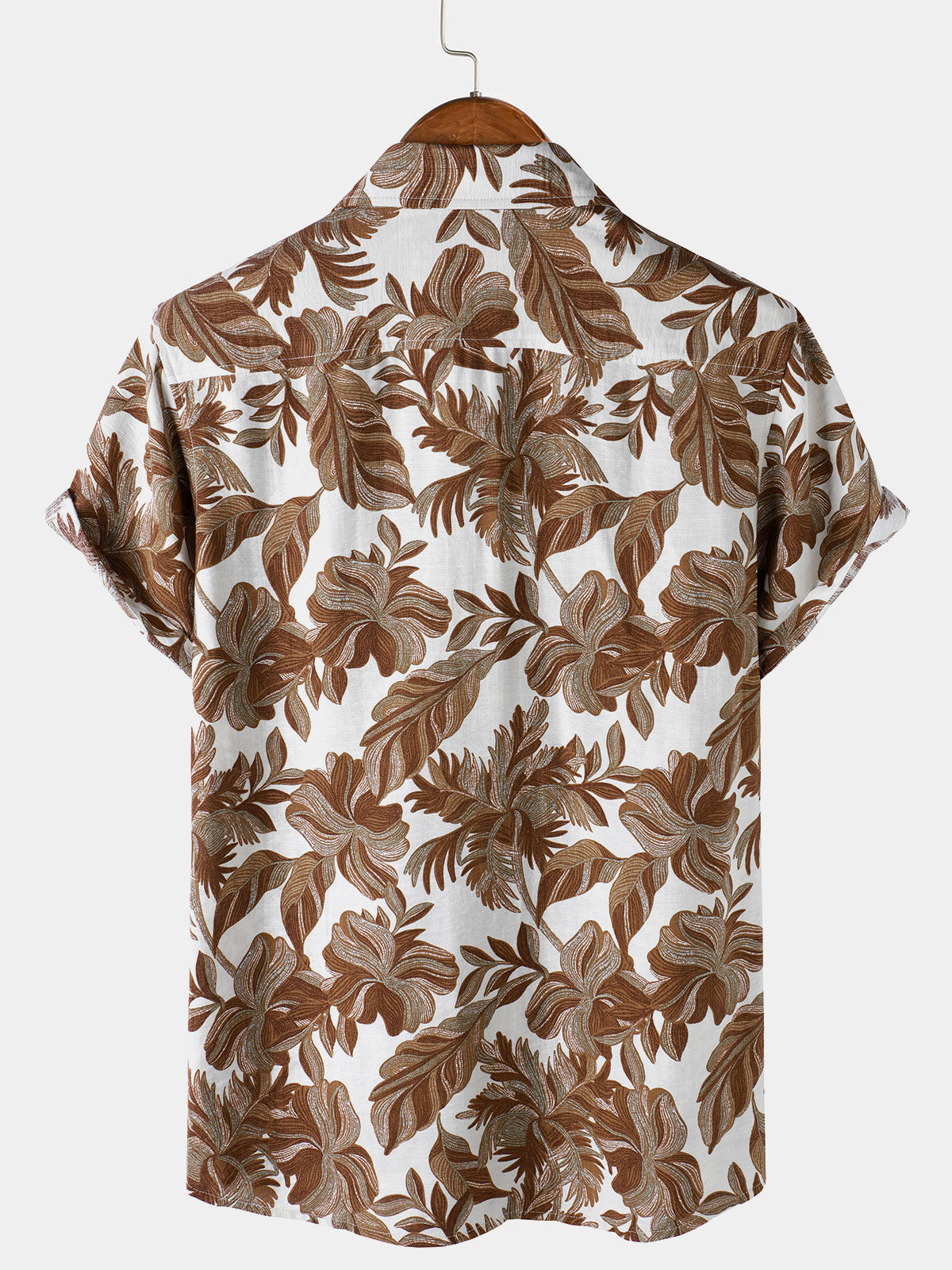 Hawaiian Tropical Floral Short Sleeve Shirt