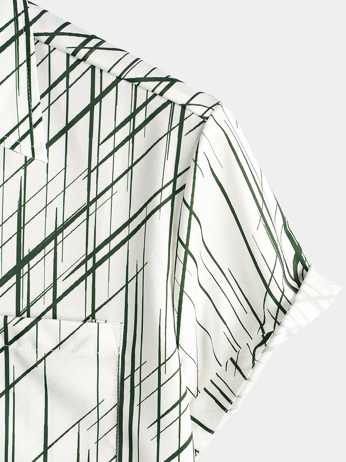 Hawaiian Short-Sleeve Coconut Tree Shirt