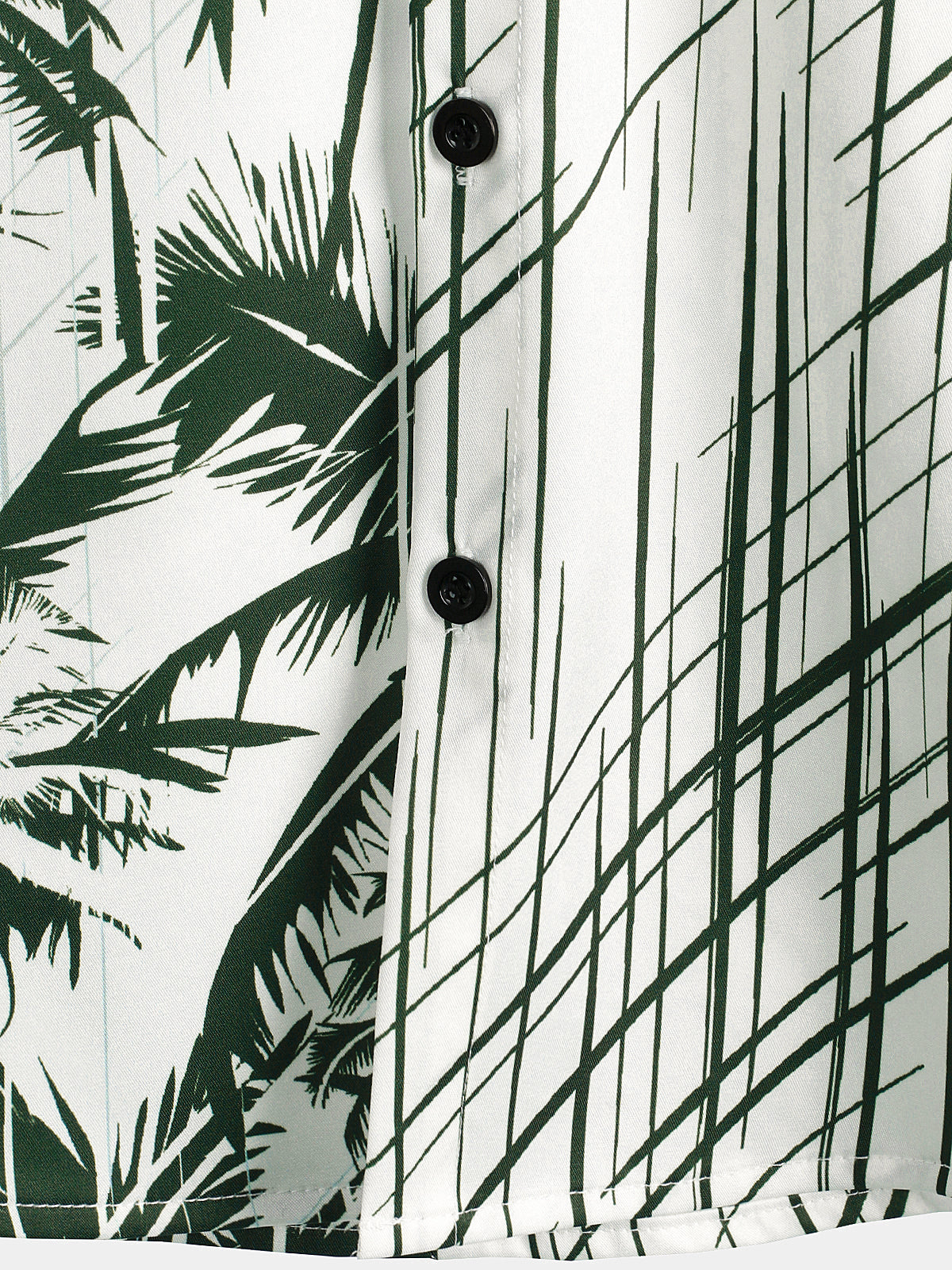 Hawaiian Short-Sleeve Coconut Tree Shirt