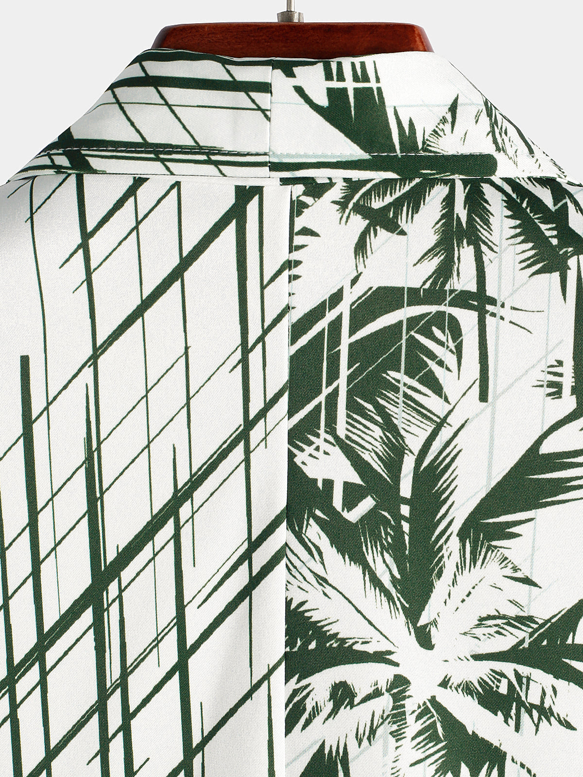 Hawaiian Short-Sleeve Coconut Tree Shirt