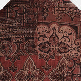 Retro Paisley Print Short-Sleeve Shirt